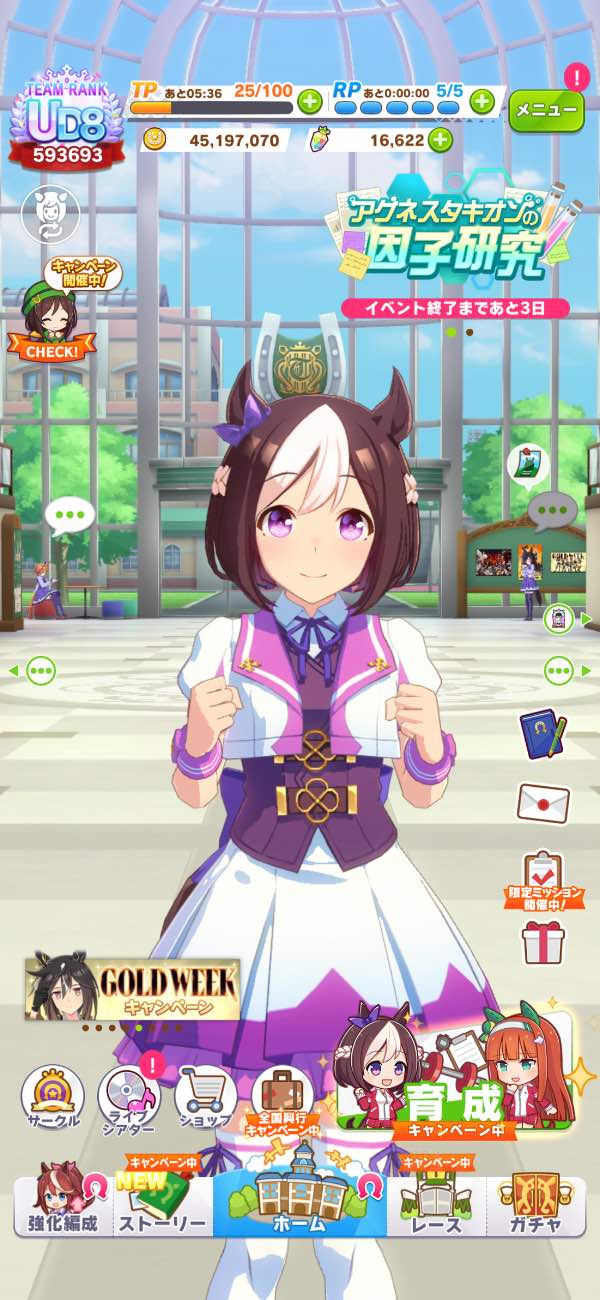 ウマ娘 ウマ娘引退垢 廃課金 ランキング上位サポカ多数完凸｜マツブシ