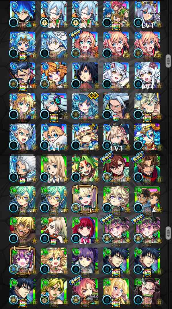 【デッキ　まとめ売り】モンスト ネオ軸 モンスト 轟絶運極23種・サスケ・サクラ・大佛・平沢唯・ダクネス