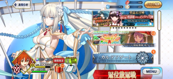 FGO(fate/grand order) FGO 廃課金 引退アカウント 星5、人権鯖、礼装