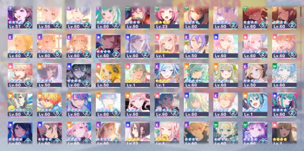 プロセカ(プロジェクトセカイ) プロセカ引退垢 こはねキャララン83
