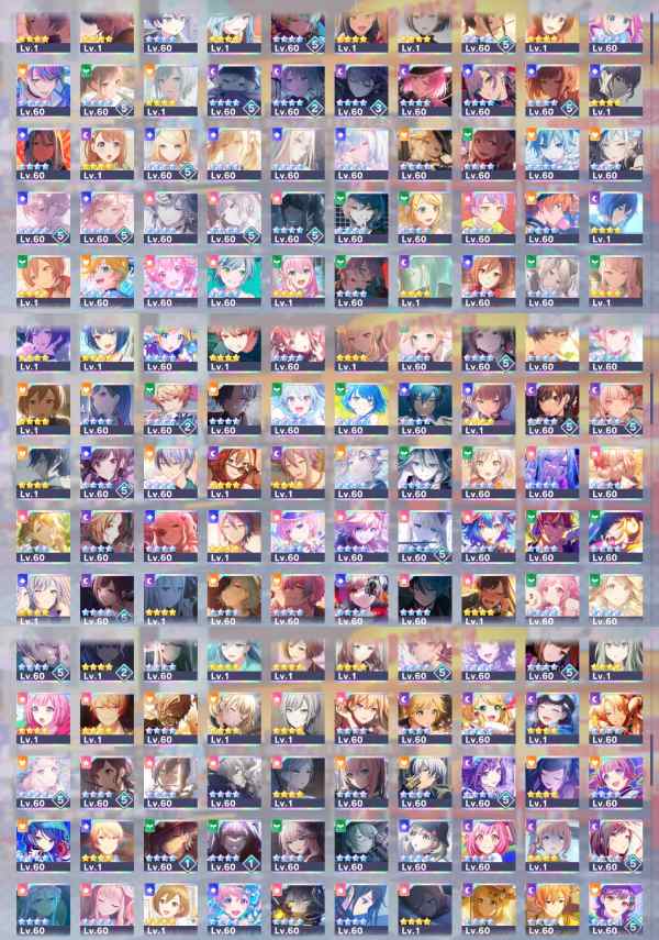 プロセカ(プロジェクトセカイ) 東雲絵名・暁山瑞希・宵崎奏・朝比奈ま